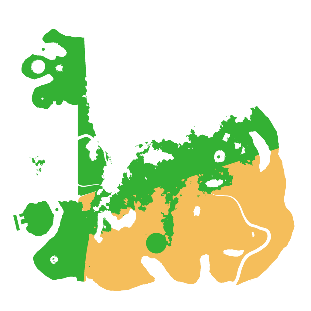Biome Rust Map: Procedural Map, Size: 4000, Seed: 26558885