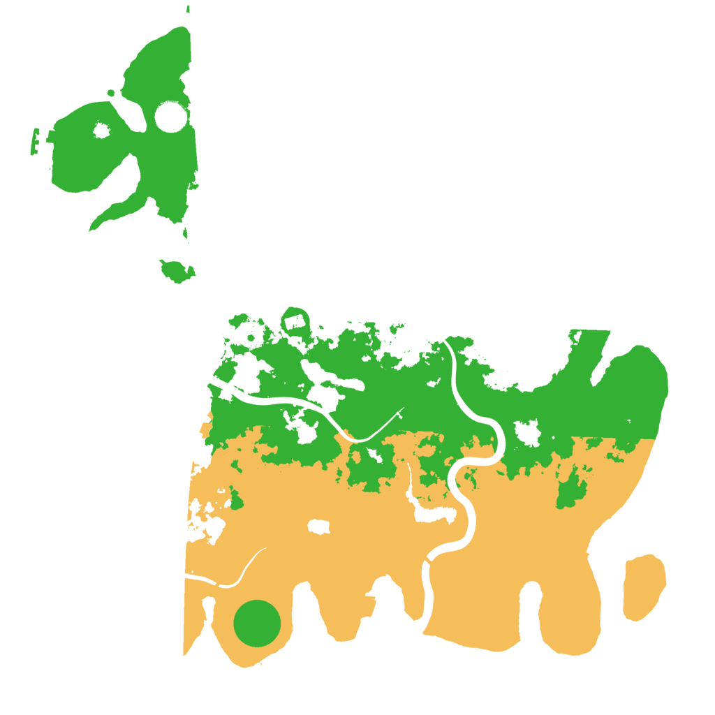 Biome Rust Map: Procedural Map, Size: 4000, Seed: 1117469657