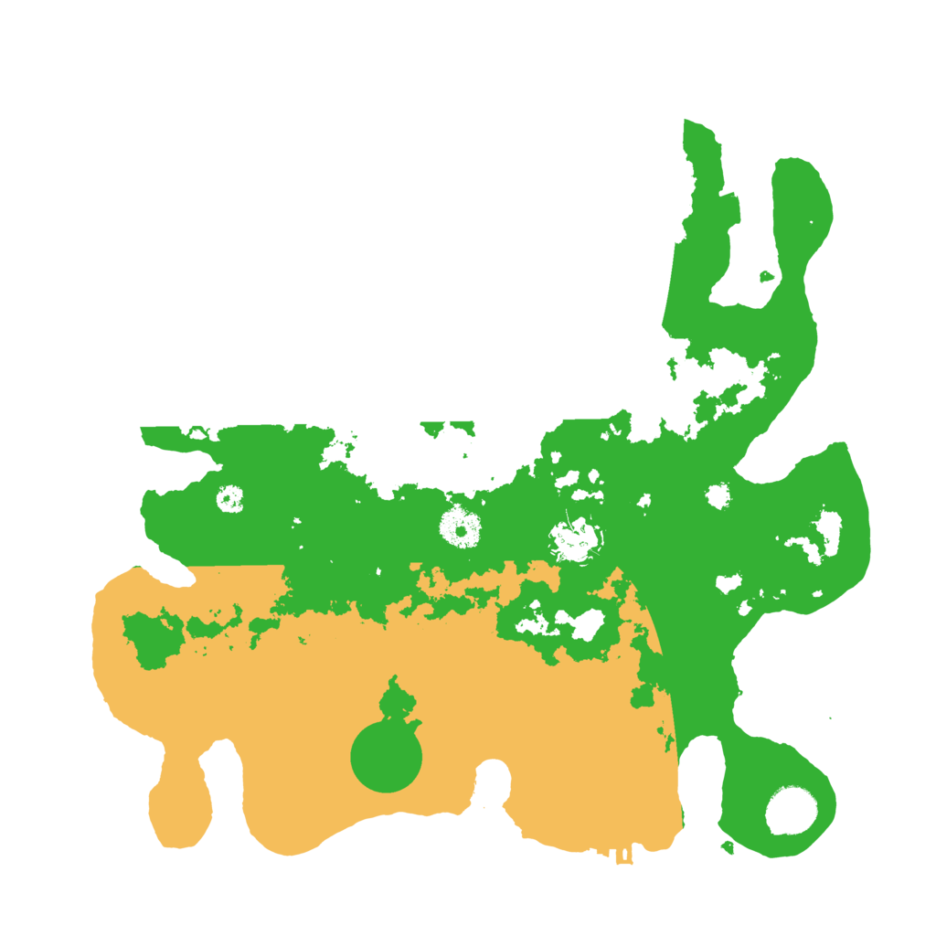 Biome Rust Map: Procedural Map, Size: 3450, Seed: 92958508