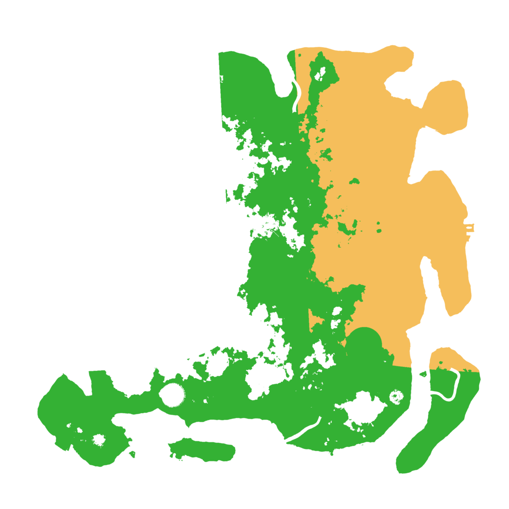 Biome Rust Map: Procedural Map, Size: 3800, Seed: 1406751159