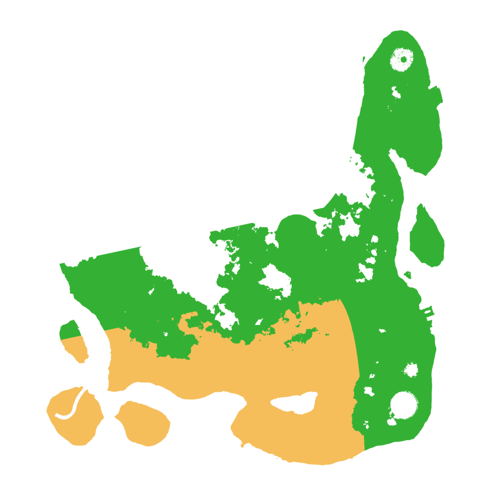 Biome Rust Map: Procedural Map, Size: 3250, Seed: 1667350441