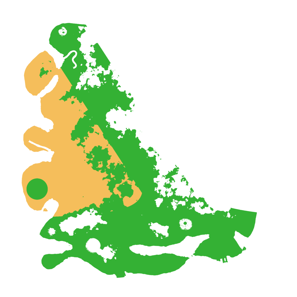 Biome Rust Map: Procedural Map, Size: 3700, Seed: 1762