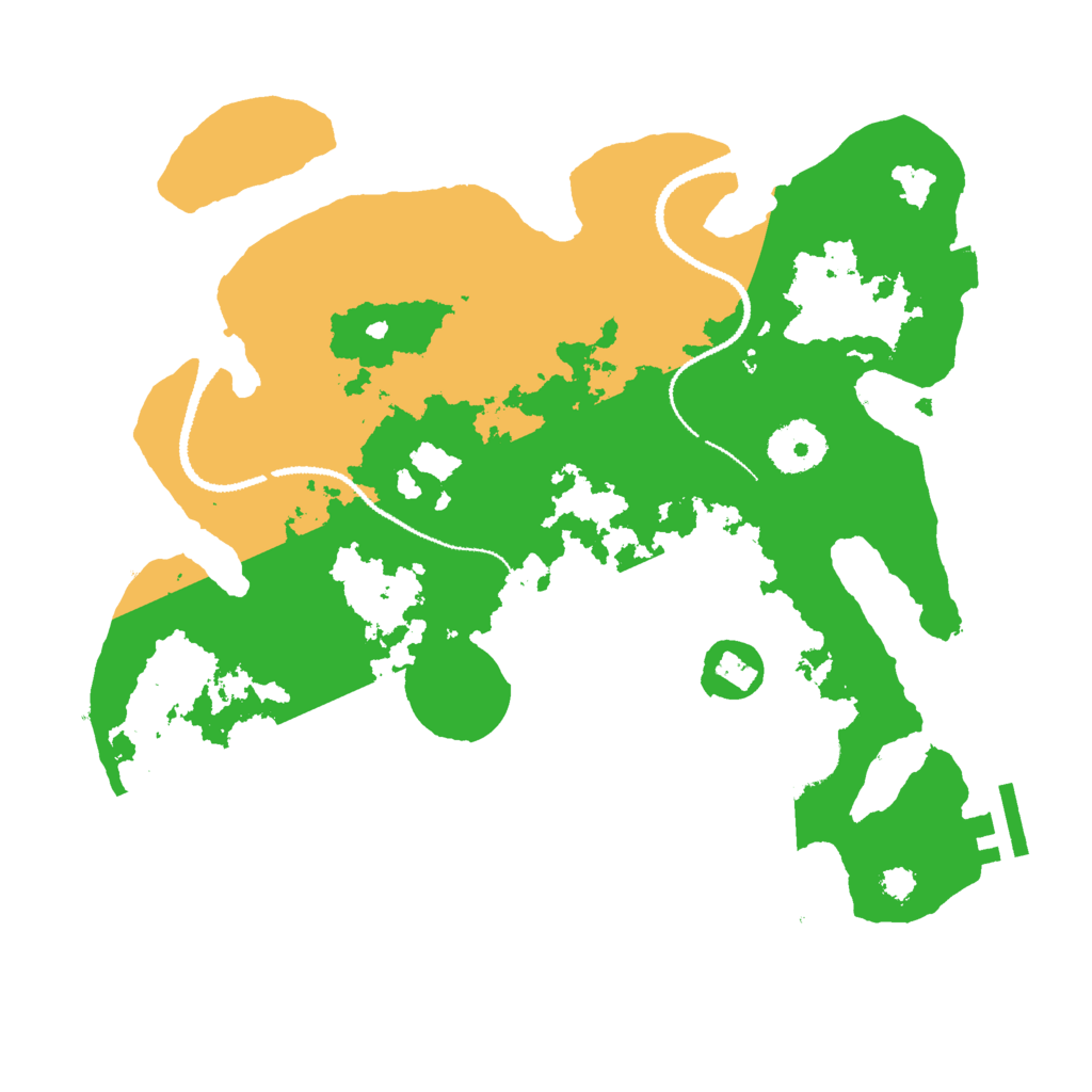 Biome Rust Map: Procedural Map, Size: 3000, Seed: 1905637682