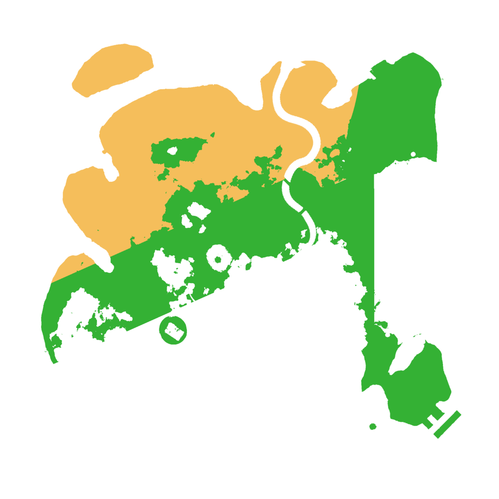 Biome Rust Map: Procedural Map, Size: 3000, Seed: 1905637682