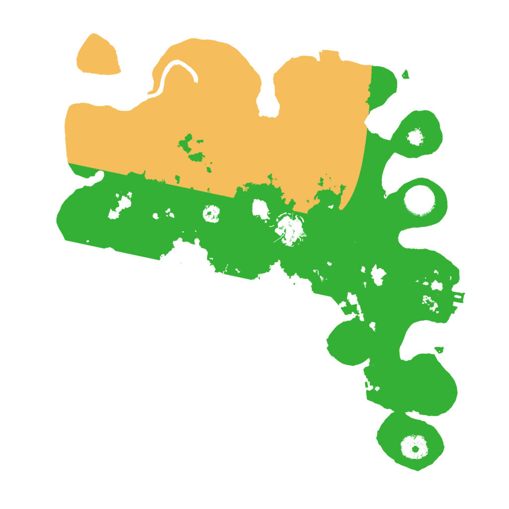 Biome Rust Map: Procedural Map, Size: 3000, Seed: 1966845902