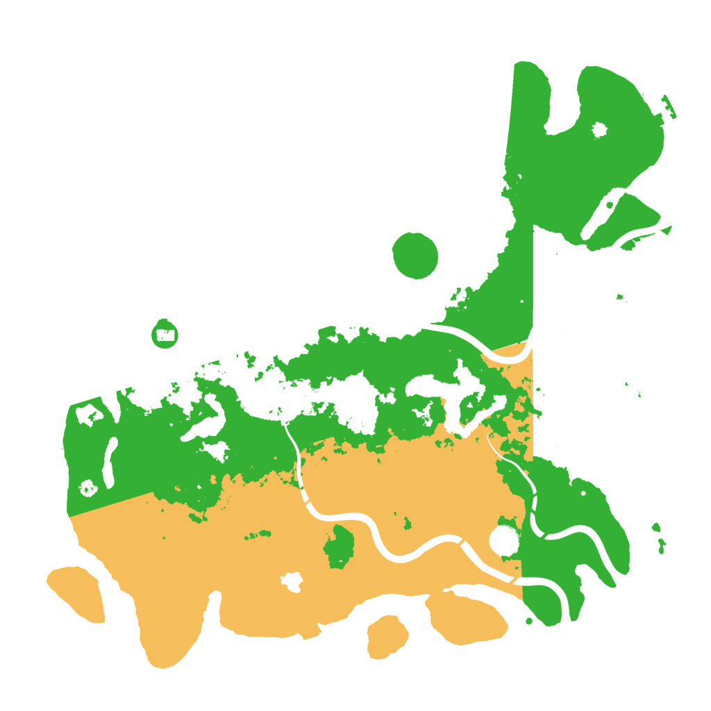Biome Rust Map: Procedural Map, Size: 4250, Seed: 1058666123