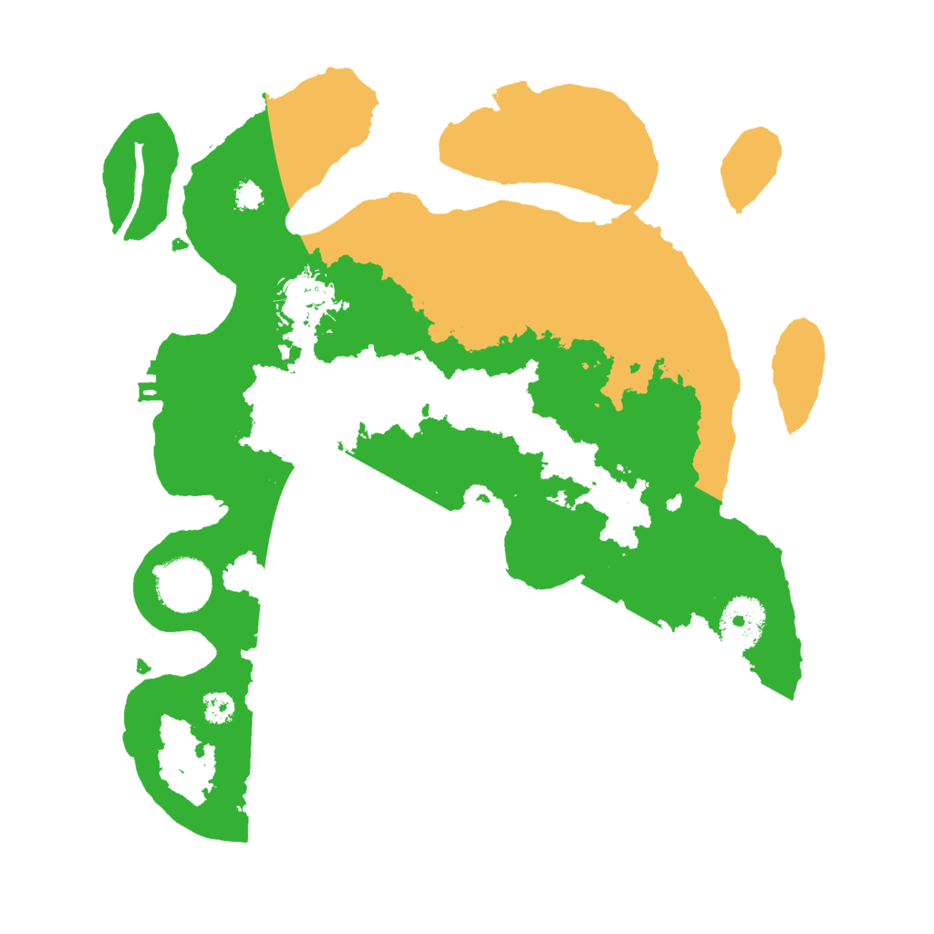 Biome Rust Map: Procedural Map, Size: 3000, Seed: 8510247