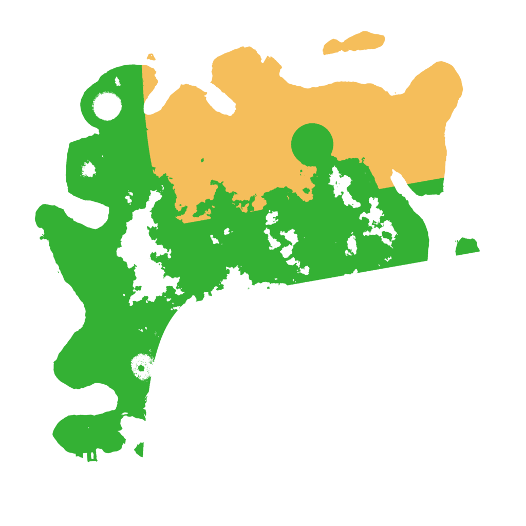 Biome Rust Map: Procedural Map, Size: 3300, Seed: 1491362194