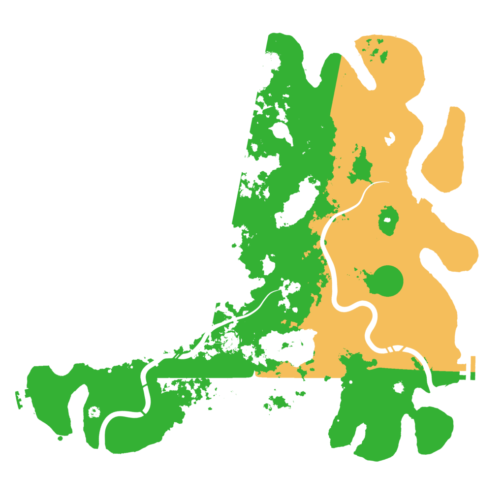 Biome Rust Map: Procedural Map, Size: 4250, Seed: 466236696