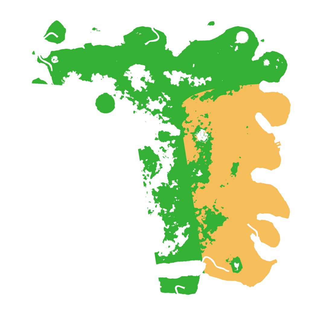 Biome Rust Map: Procedural Map, Size: 4500, Seed: 145641