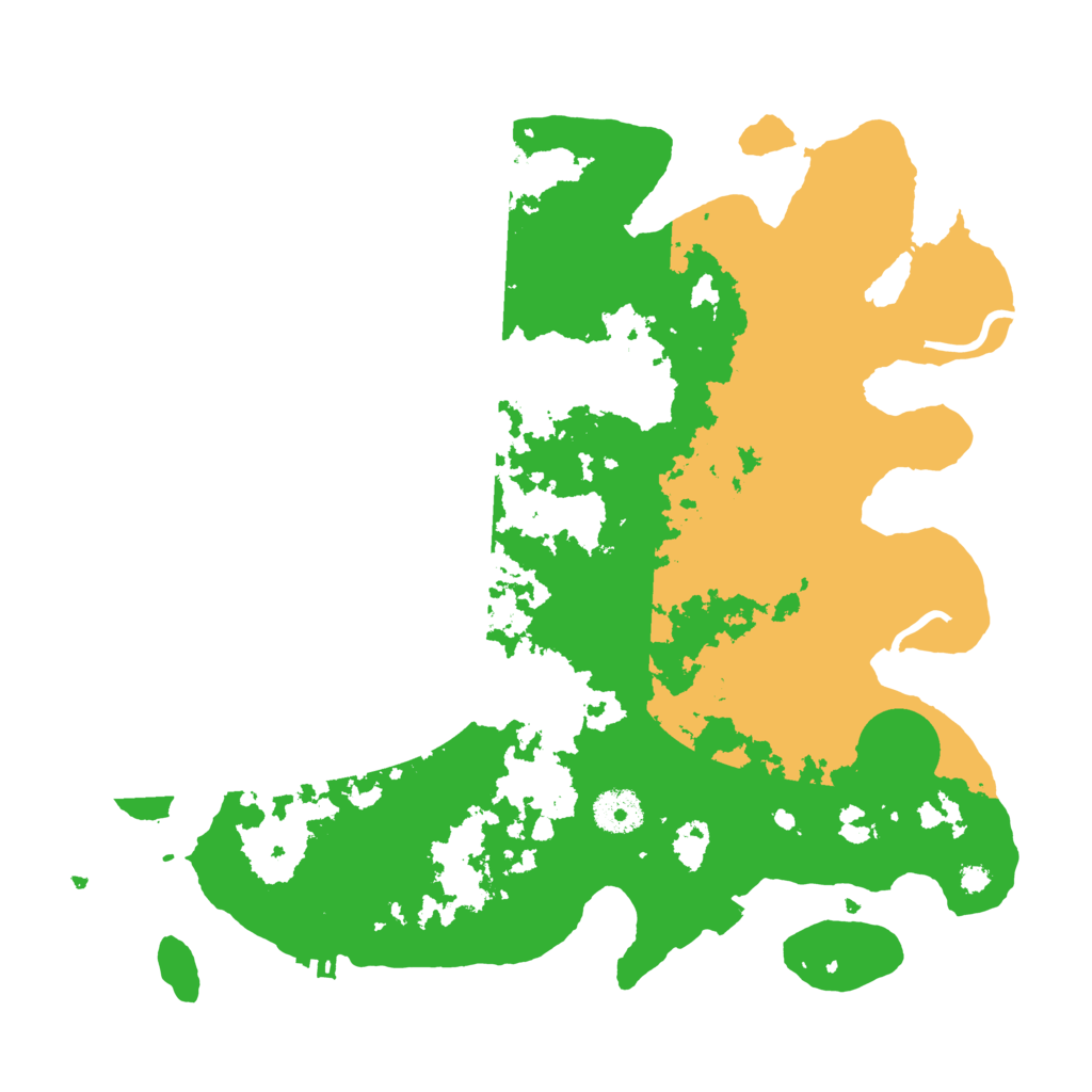 Biome Rust Map: Procedural Map, Size: 3500, Seed: 1786556383