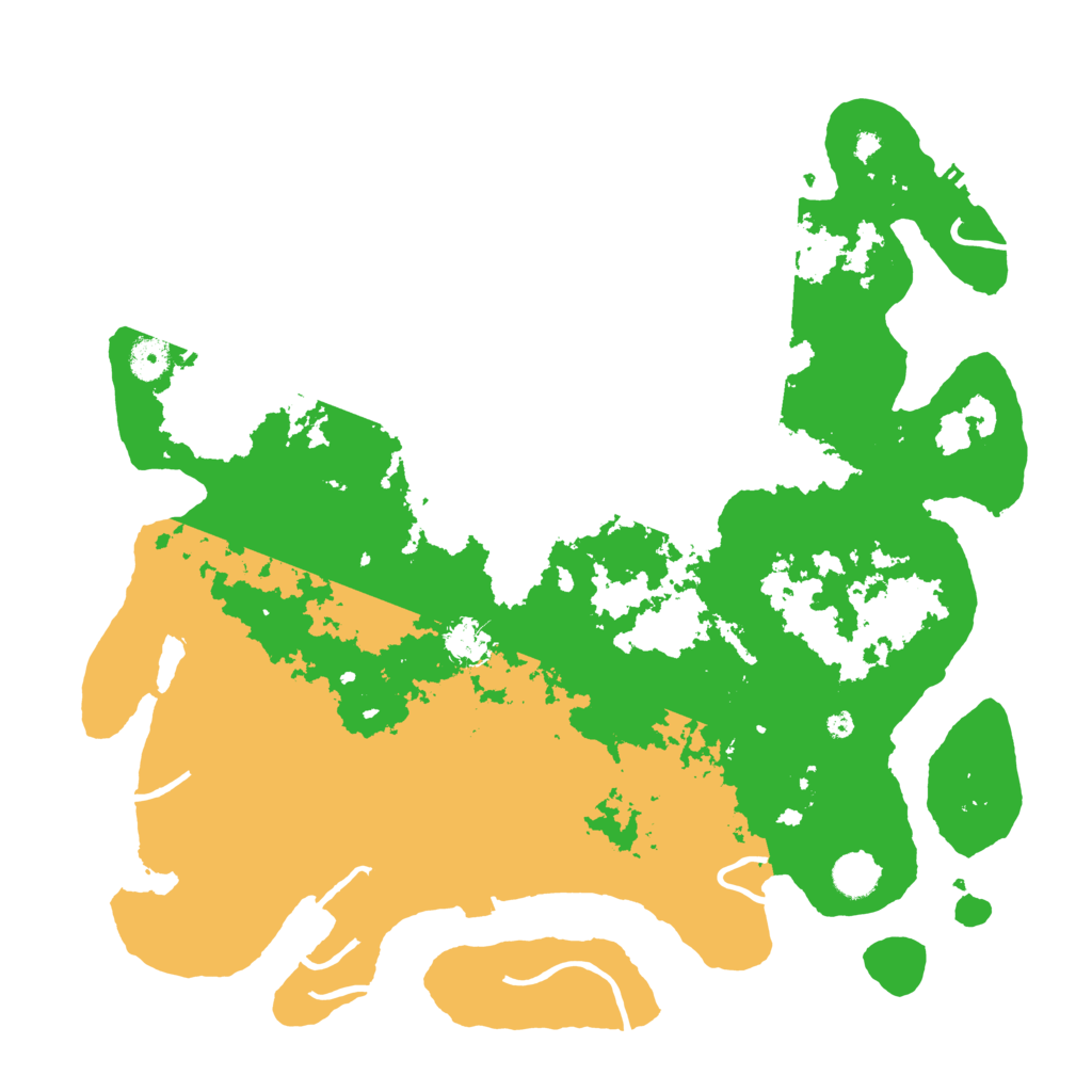 Biome Rust Map: Procedural Map, Size: 4250, Seed: 245590304