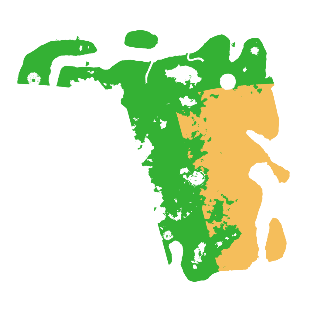 Biome Rust Map: Procedural Map, Size: 3500, Seed: 1333064703