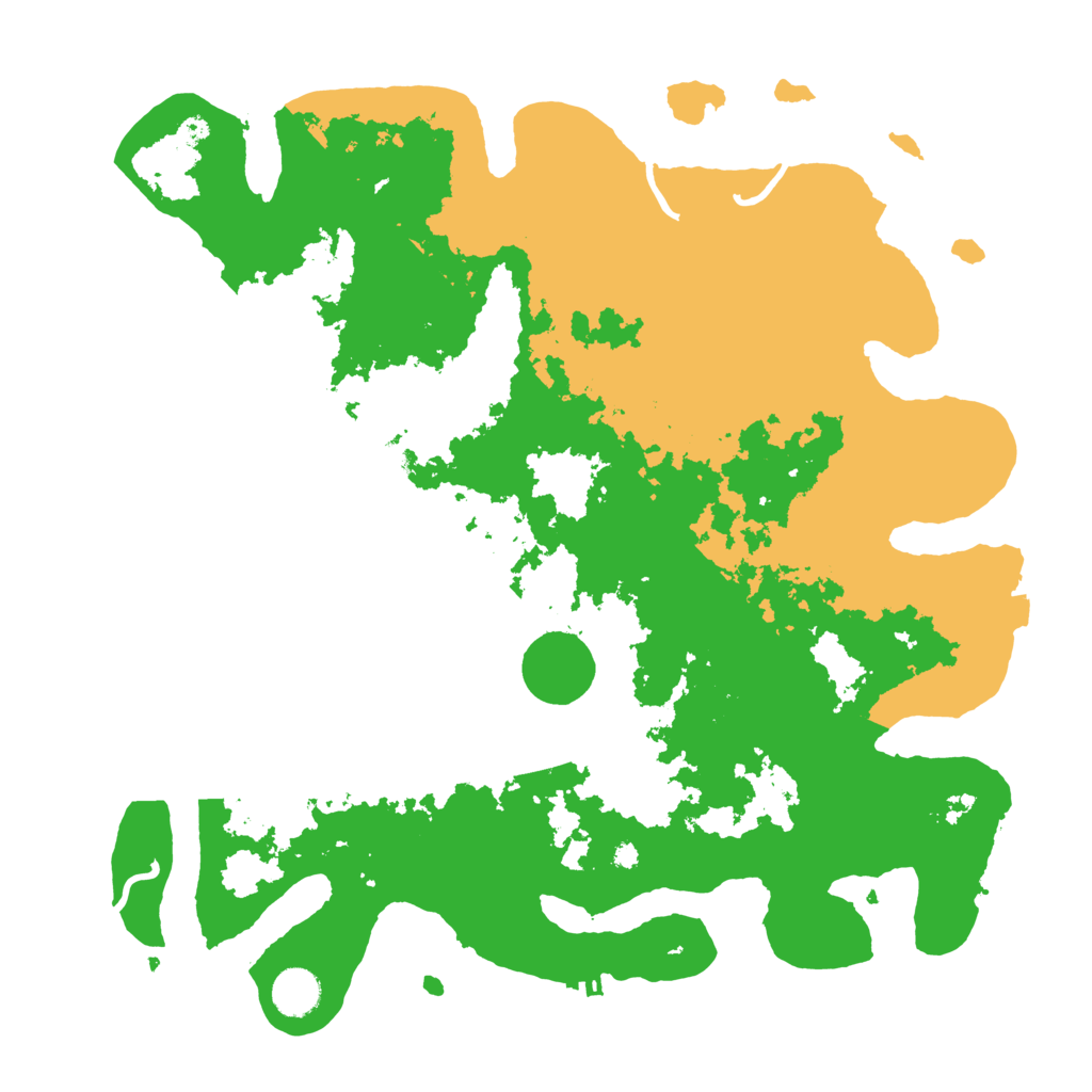 Biome Rust Map: Procedural Map, Size: 4000, Seed: 6189752