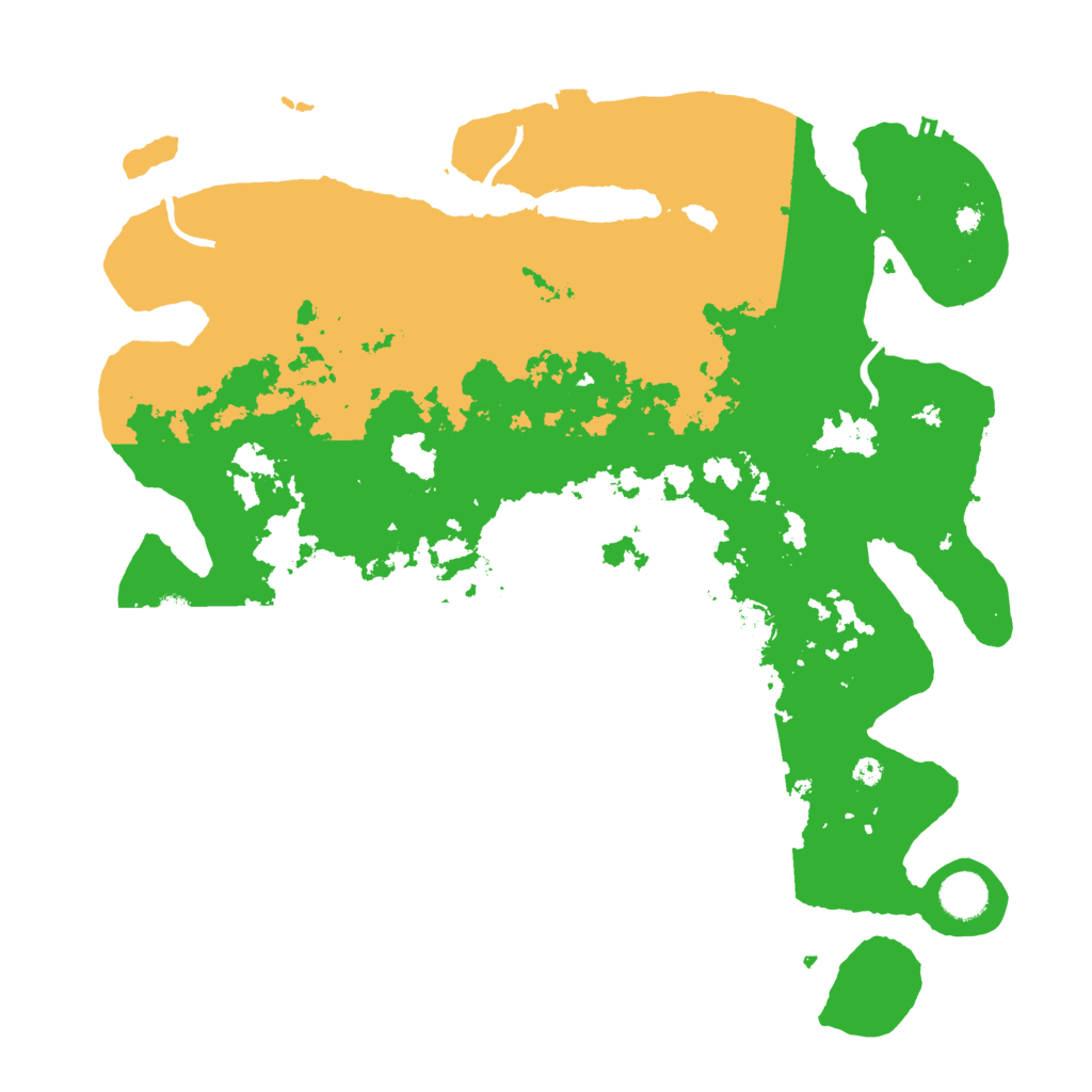 Biome Rust Map: Procedural Map, Size: 4000, Seed: 5899