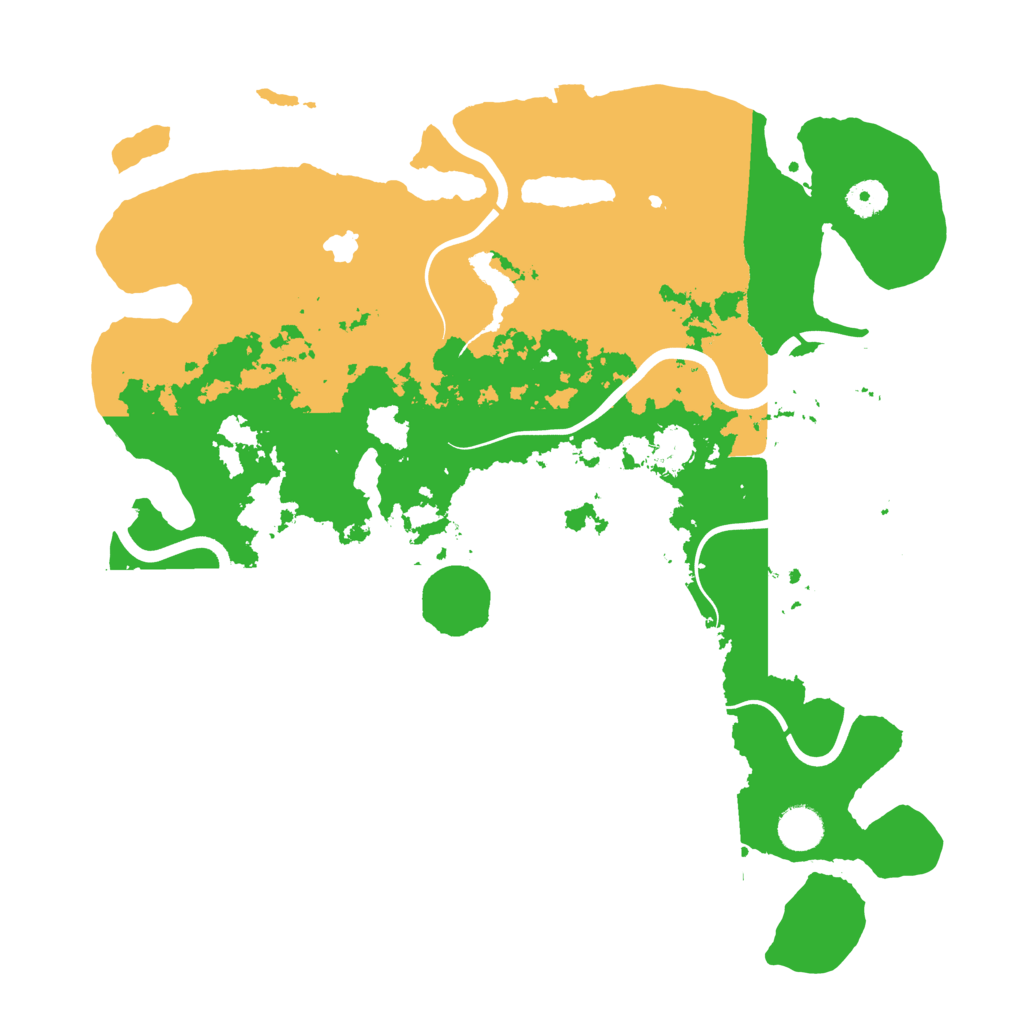Biome Rust Map: Procedural Map, Size: 4000, Seed: 5899