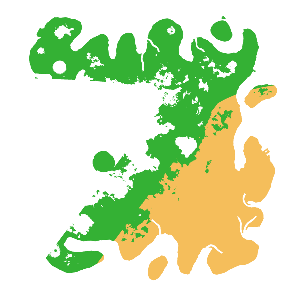 Biome Rust Map: Procedural Map, Size: 3900, Seed: 13714784