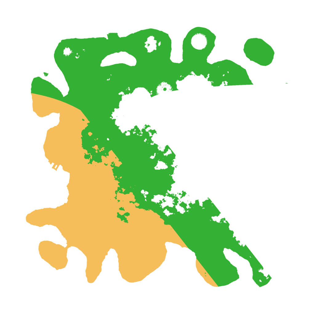 Biome Rust Map: Procedural Map, Size: 3500, Seed: 869657152