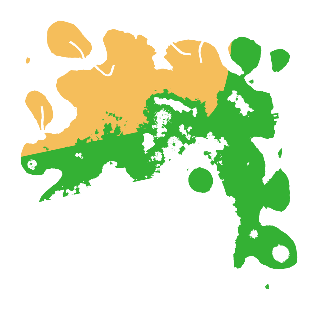 Biome Rust Map: Procedural Map, Size: 3500, Seed: 712484535