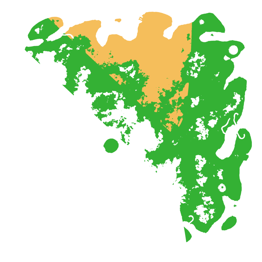 Biome Rust Map: Procedural Map, Size: 5000, Seed: 34654