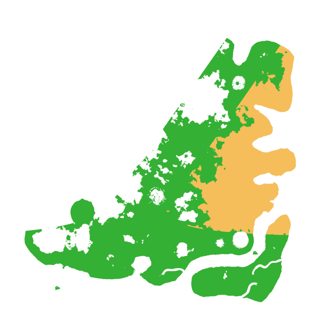 Biome Rust Map: Procedural Map, Size: 3550, Seed: 63959939