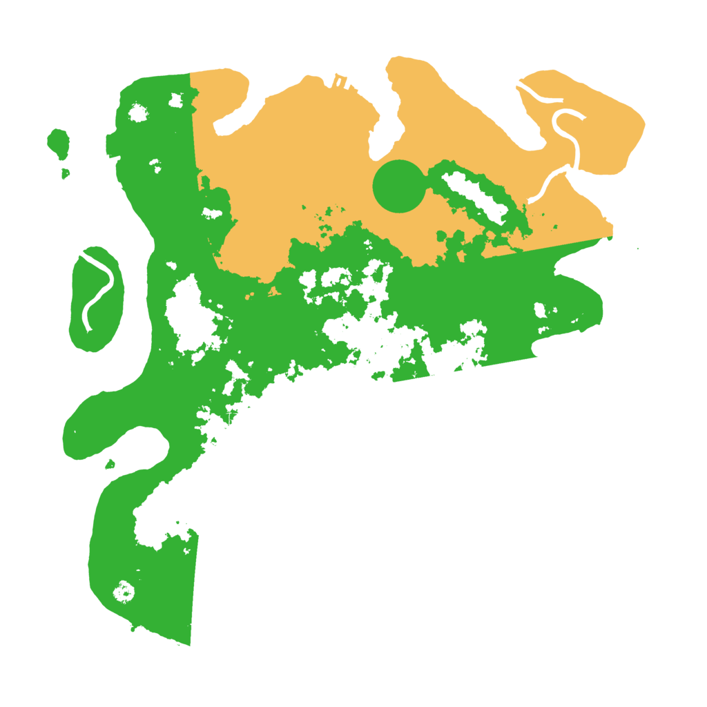 Biome Rust Map: Procedural Map, Size: 3500, Seed: 1173032878