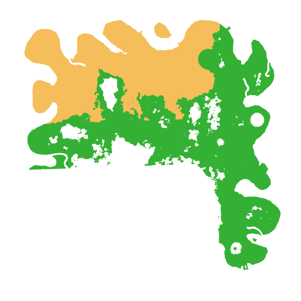 Biome Rust Map: Procedural Map, Size: 3850, Seed: 68617510