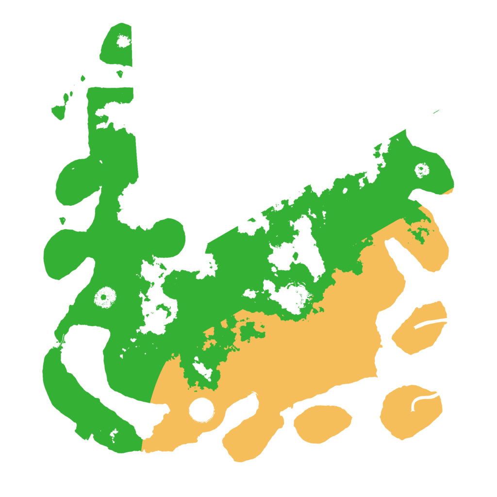 Biome Rust Map: Procedural Map, Size: 3550, Seed: 19598182