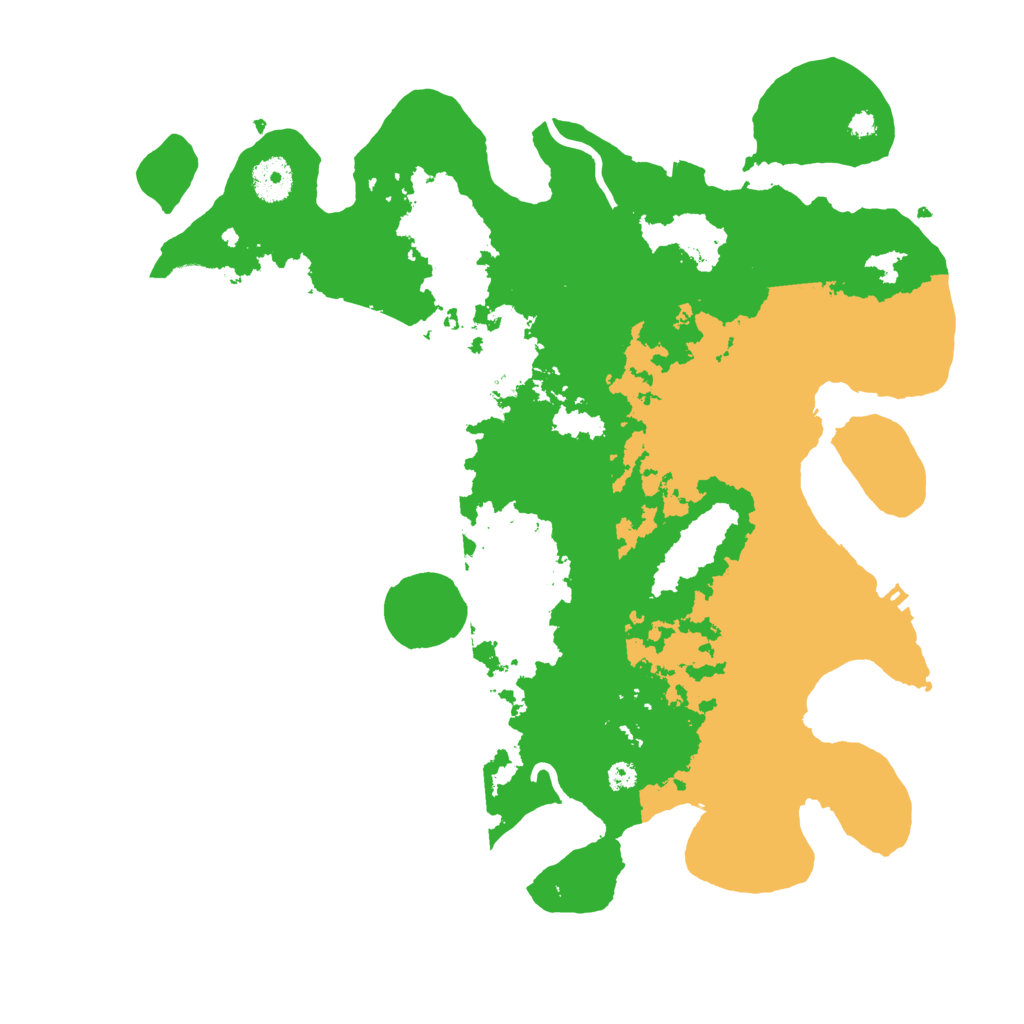 Biome Rust Map: Procedural Map, Size: 3650, Seed: 31310370