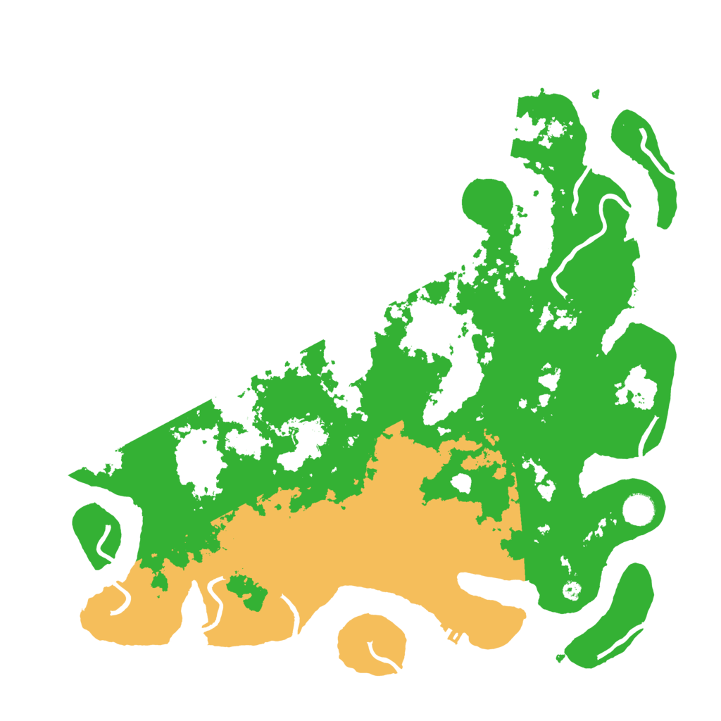 Biome Rust Map: Procedural Map, Size: 4000, Seed: 69513217