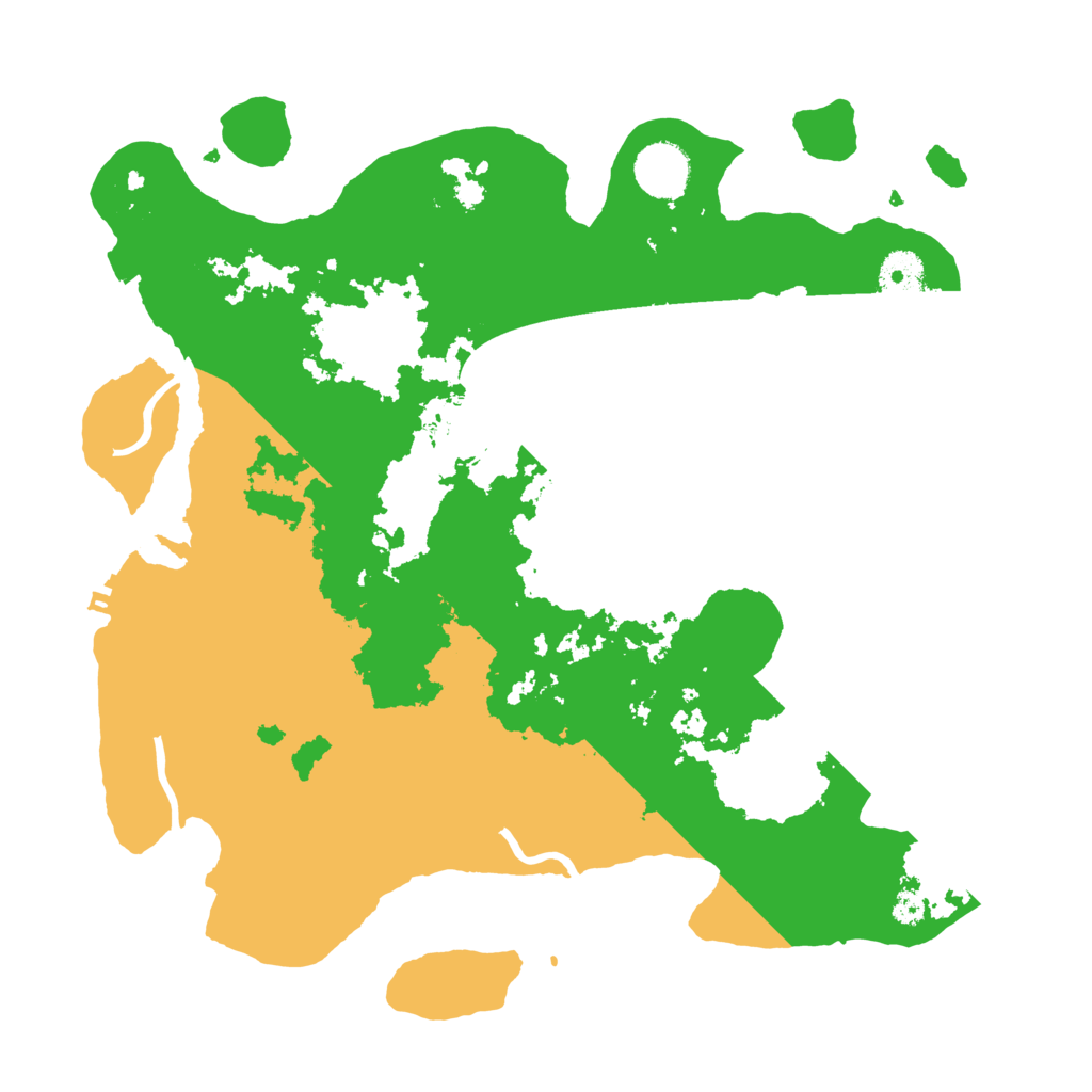 Biome Rust Map: Procedural Map, Size: 3500, Seed: 1189462259