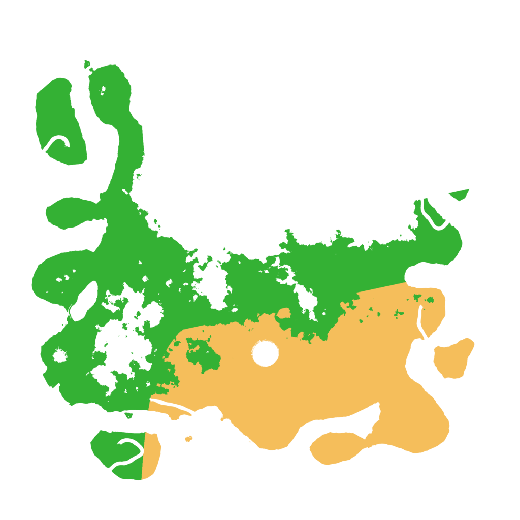 Biome Rust Map: Procedural Map, Size: 3500, Seed: 1514442194