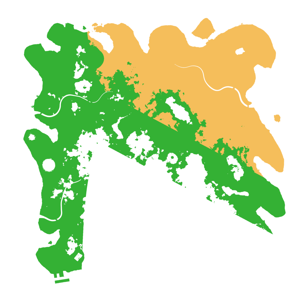 Biome Rust Map: Procedural Map, Size: 4250, Seed: 146147957
