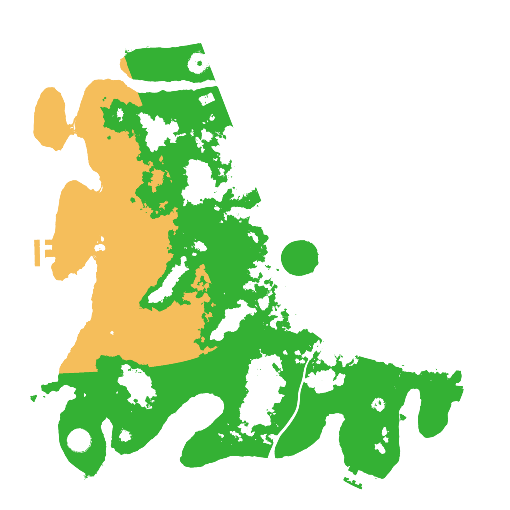 Biome Rust Map: Procedural Map, Size: 3800, Seed: 273662731