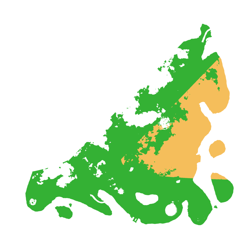 Biome Rust Map: Procedural Map, Size: 3700, Seed: 1489891500