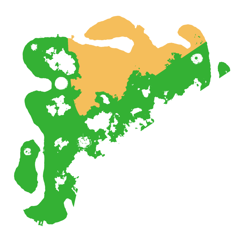 Biome Rust Map: Procedural Map, Size: 3500, Seed: 55866138