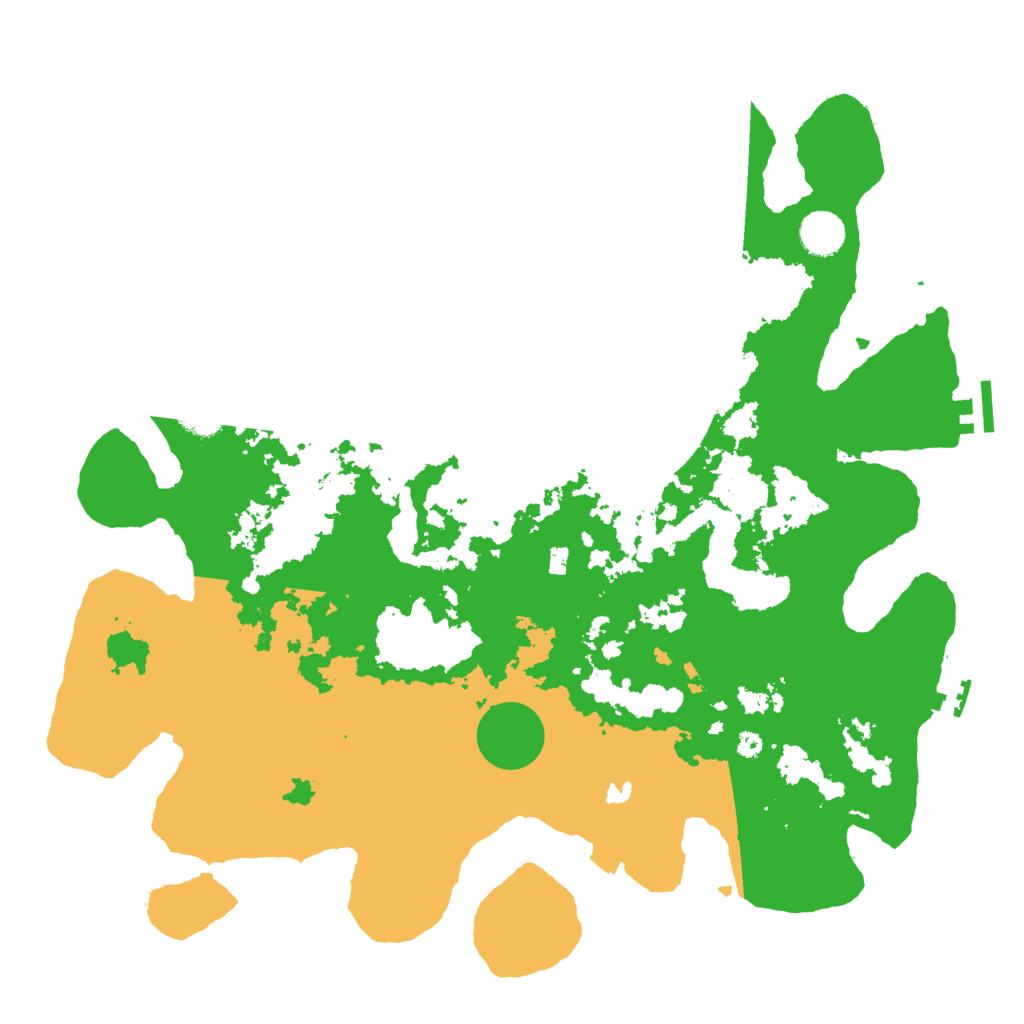 Biome Rust Map: Procedural Map, Size: 4000, Seed: 1516554253