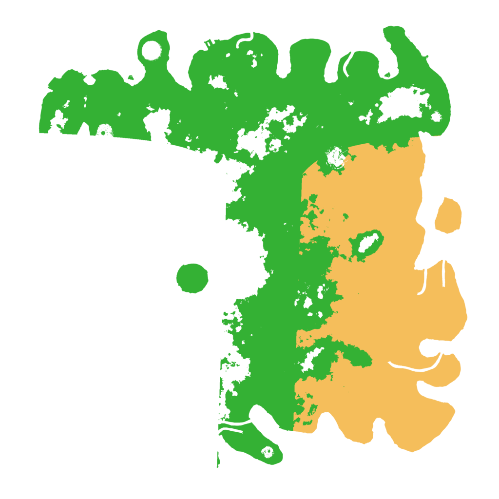 Biome Rust Map: Procedural Map, Size: 4500, Seed: 1696