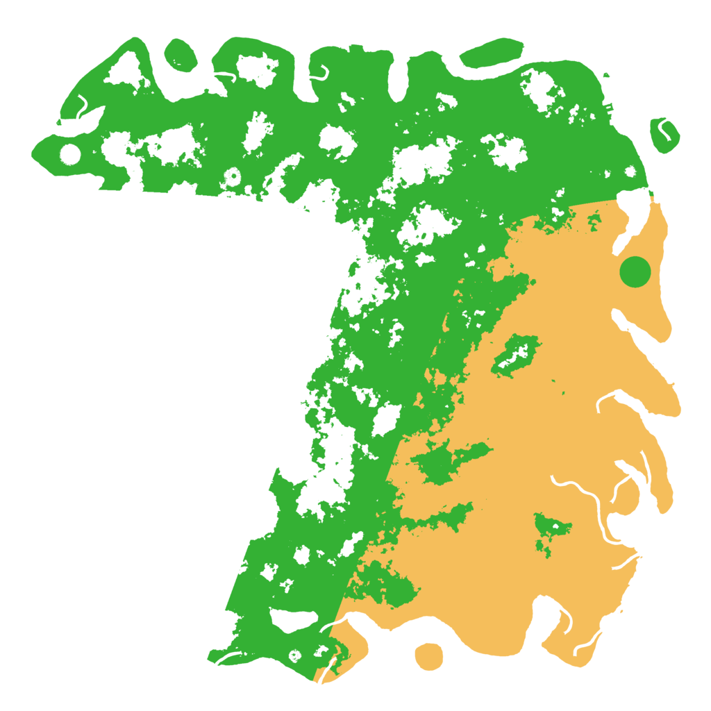 Biome Rust Map: Procedural Map, Size: 6000, Seed: 11223344