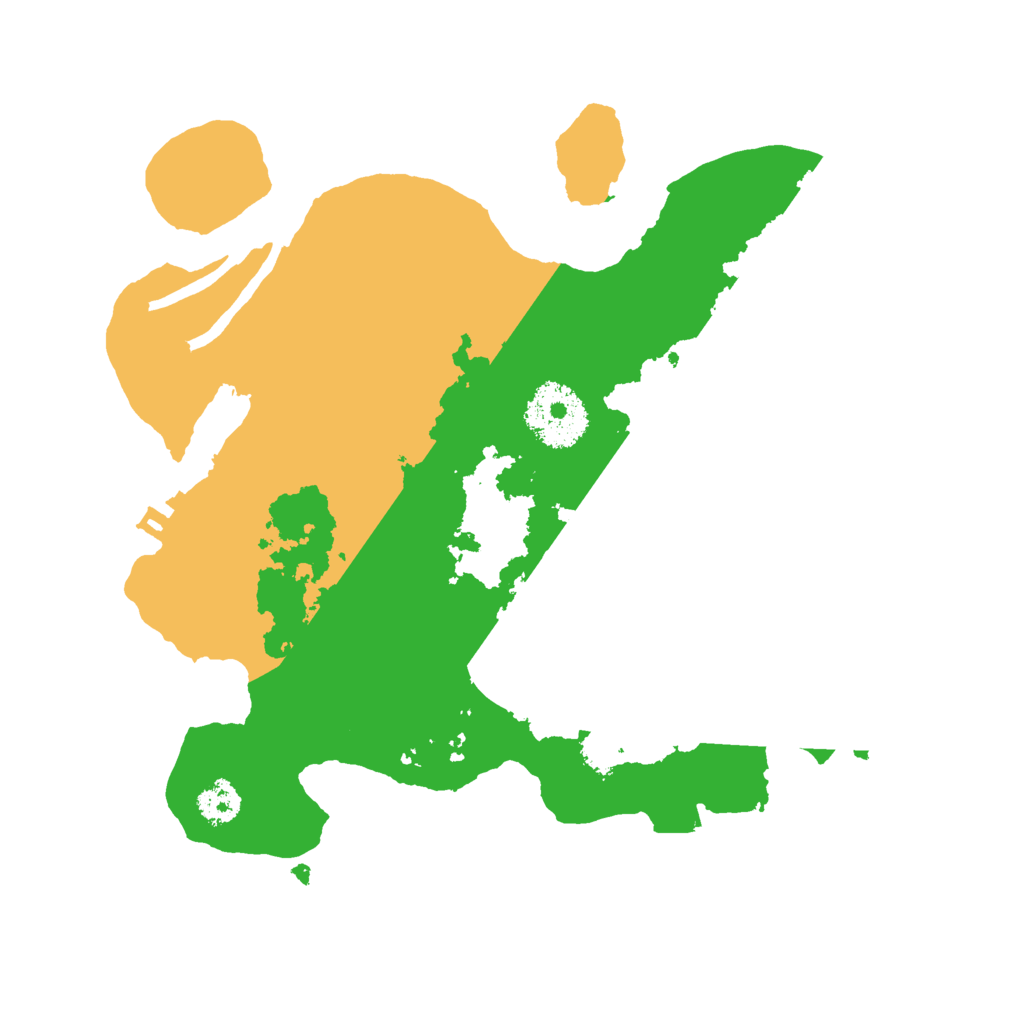 Biome Rust Map: Procedural Map, Size: 2500, Seed: 265403417