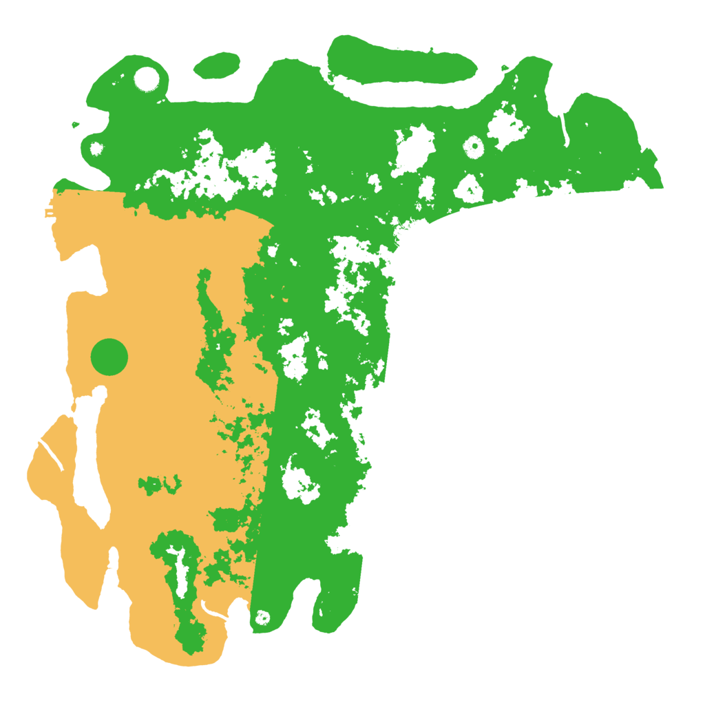 Biome Rust Map: Procedural Map, Size: 5000, Seed: 611873503