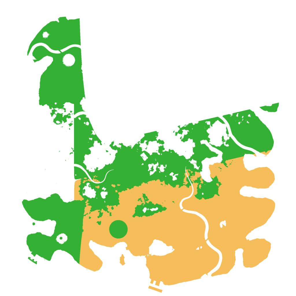 Biome Rust Map: Procedural Map, Size: 4250, Seed: 1223968165