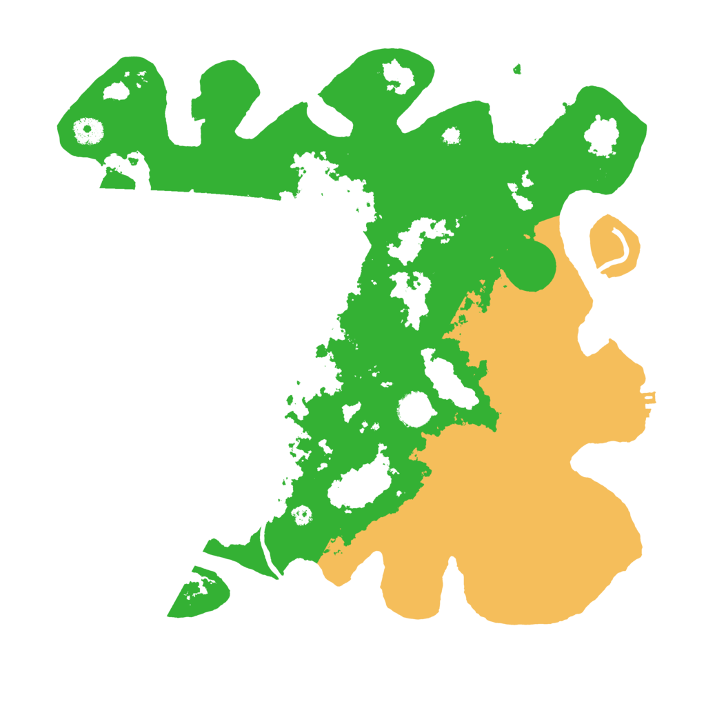 Biome Rust Map: Procedural Map, Size: 3700, Seed: 1496736562