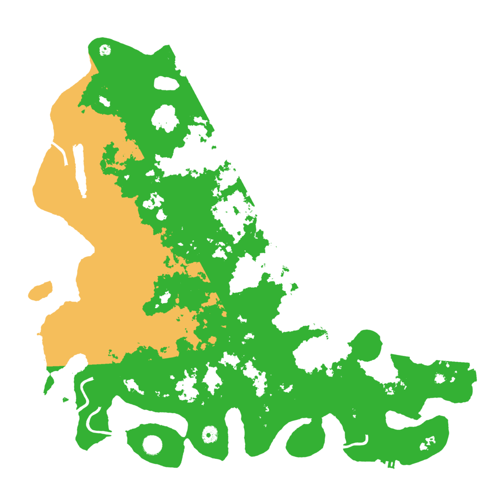 Biome Rust Map: Procedural Map, Size: 4500, Seed: 61239