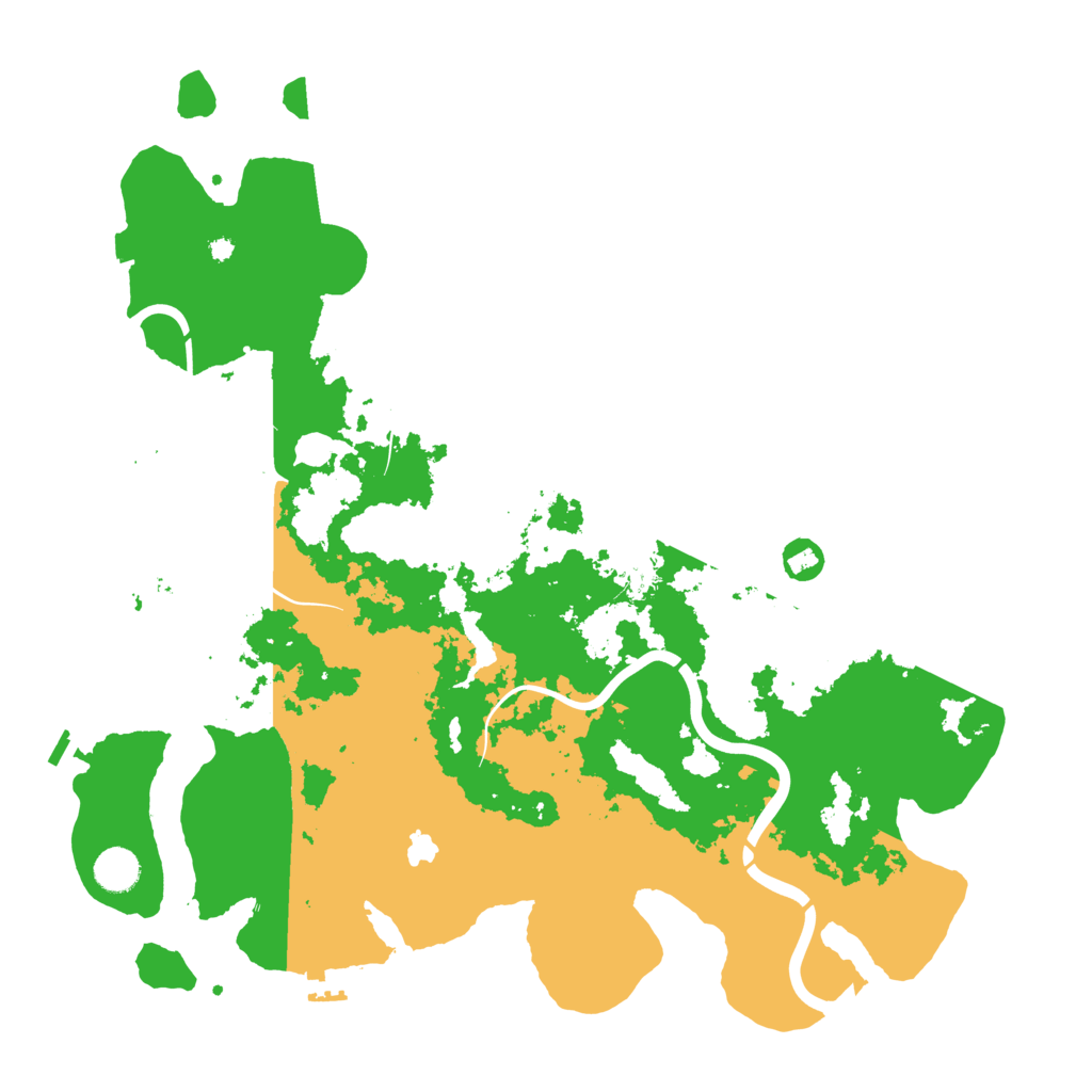 Biome Rust Map: Procedural Map, Size: 4250, Seed: 998056