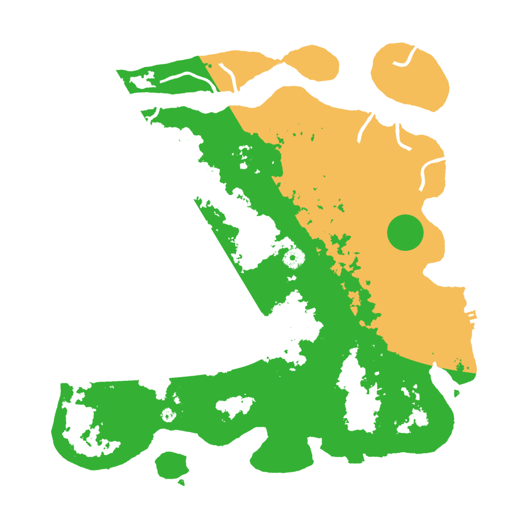 Biome Rust Map: Procedural Map, Size: 3800, Seed: 1670839951