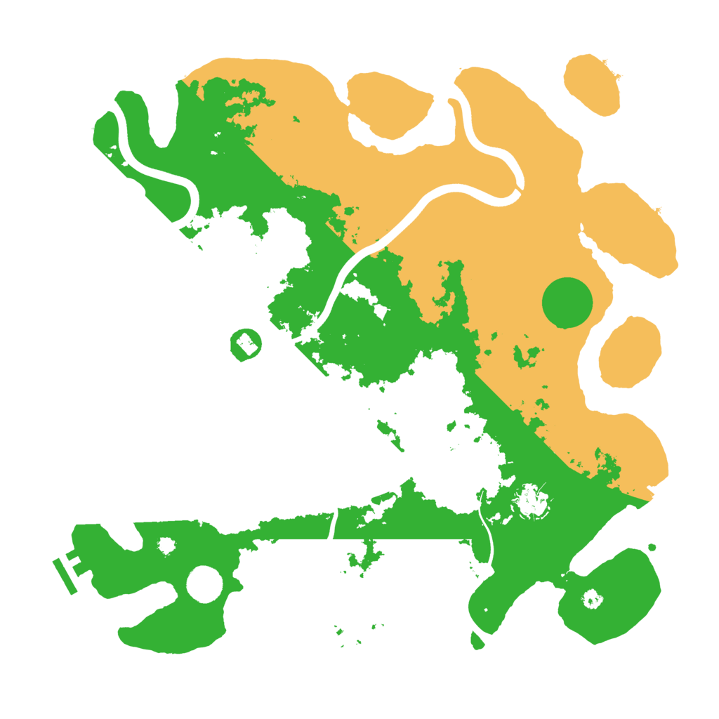 Biome Rust Map: Procedural Map, Size: 3750, Seed: 230803003