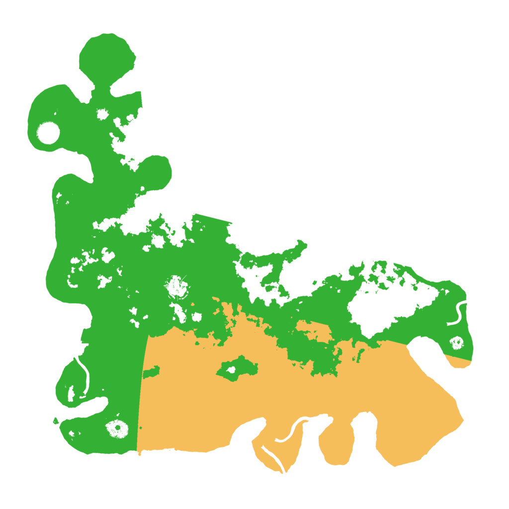 Biome Rust Map: Procedural Map, Size: 4000, Seed: 1179271342