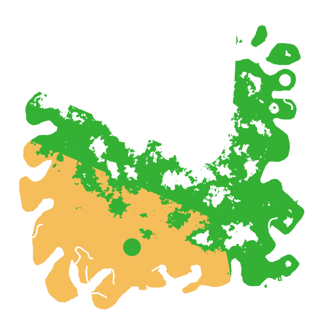 Biome Rust Map: Procedural Map, Size: 4800, Seed: 507105807