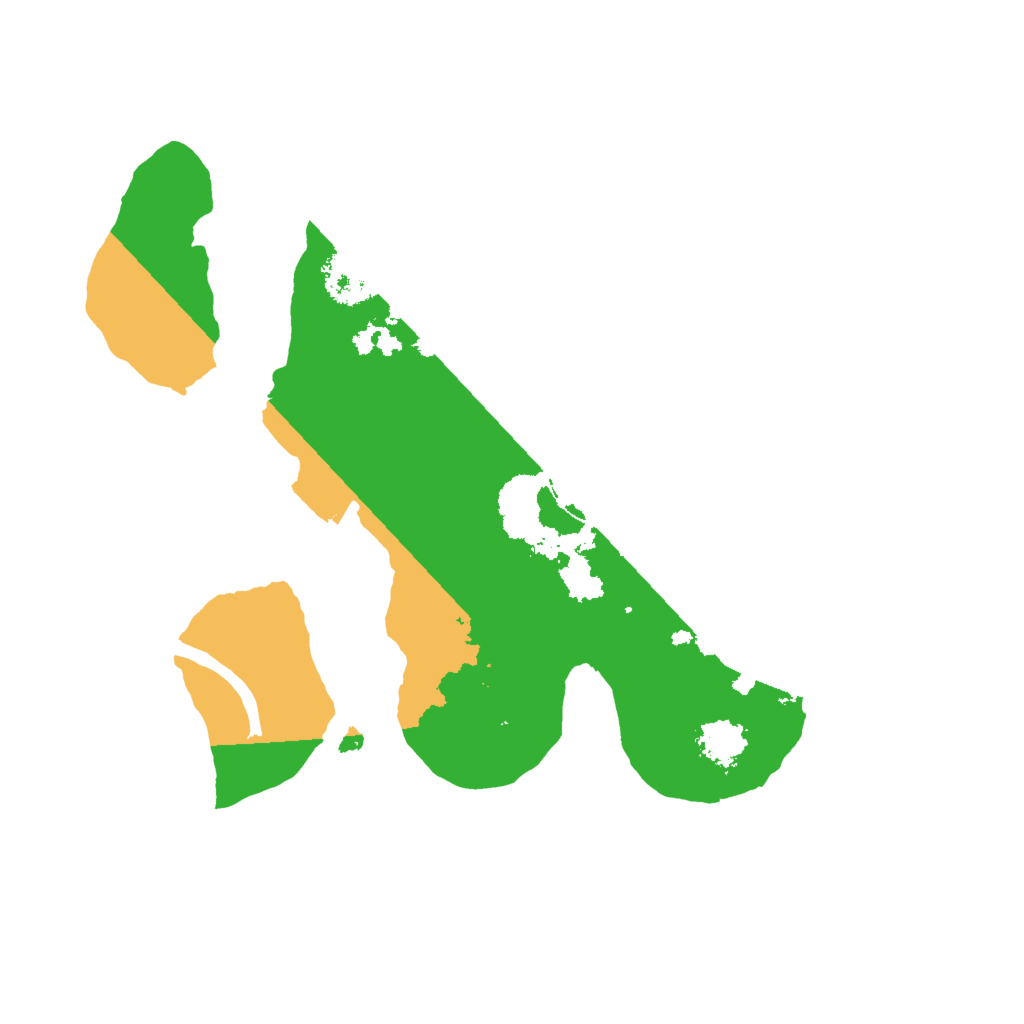 Biome Rust Map: Procedural Map, Size: 2000, Seed: 791698722